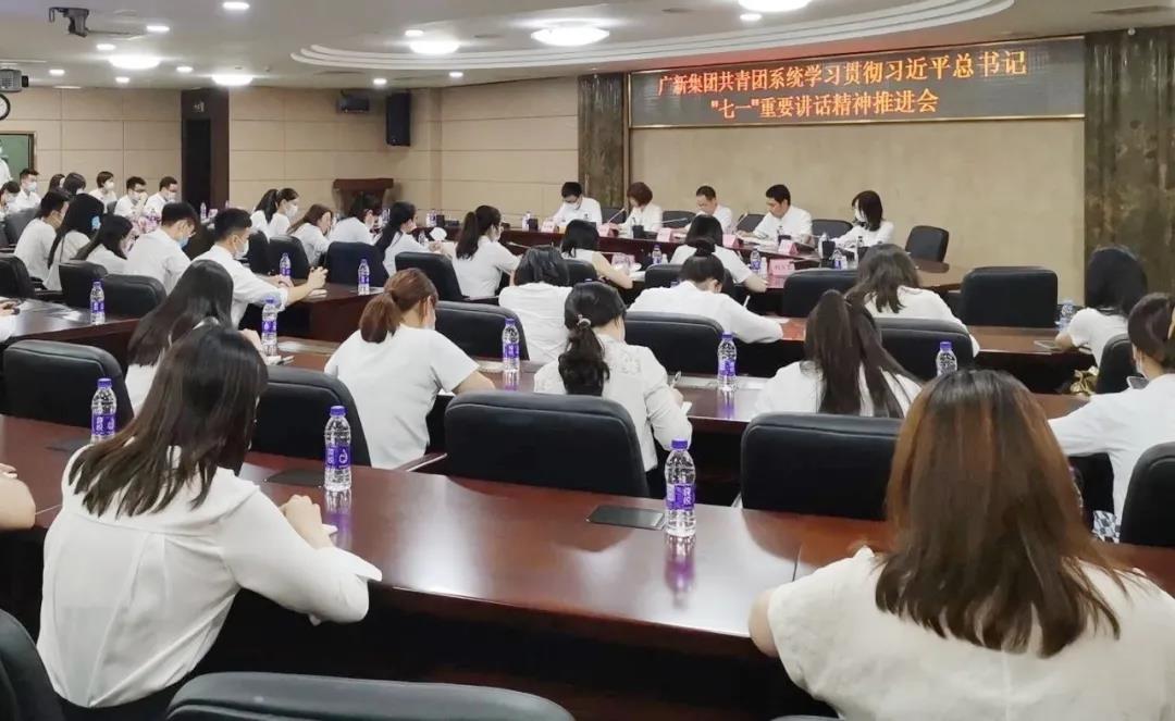 龙8唯一官网共青团系统学习贯彻习近平总书记“七一”重要讲话精神