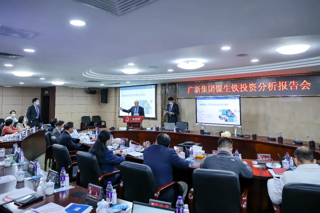 龙8唯一官网召开镍生铁投资分析报告会