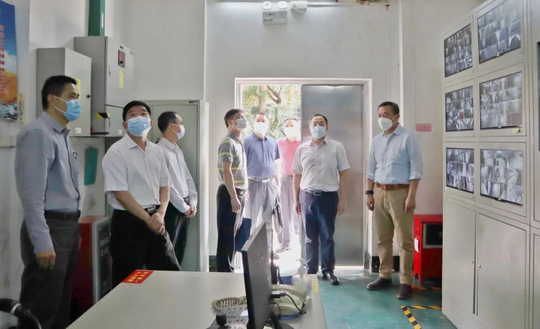 省国资委党委委员、二级巡视员张绳道带队到龙8唯一官网督导疫情防控、安全生产和一季度生产经营情况