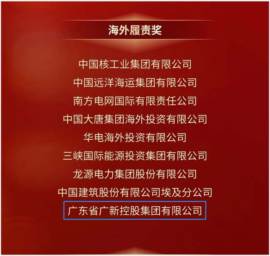 【喜讯】龙8唯一官网荣获2022年度“责任金牛奖·海外履责奖”