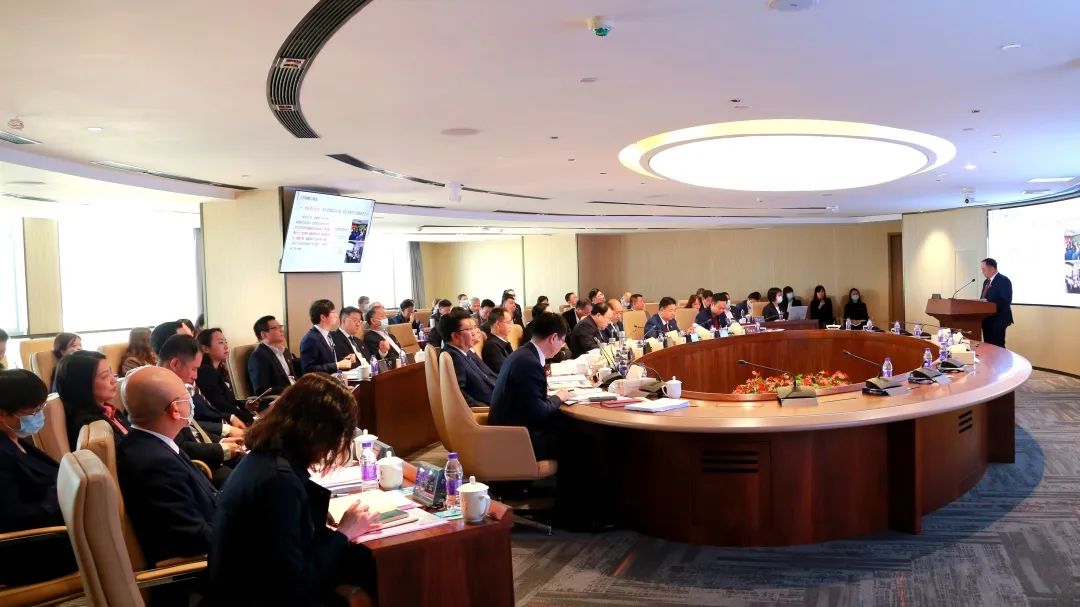 龙8唯一官网召开2022年度所属企业董事长抓发展工作述职评议会