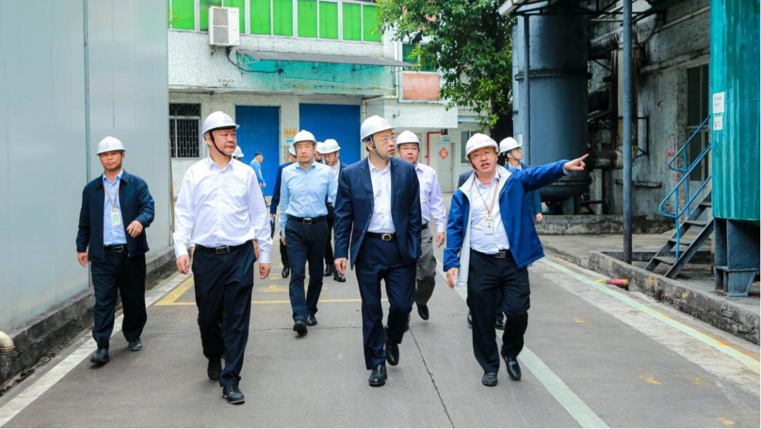 龙8唯一官网党委书记、董事长肖志平赴肇庆对重点企业、重点场所开展安全生产督导检查
